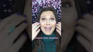 Chanter avec plus démotion dans la voix‼️ coachingvocal techniquevocale coursdechant [upl. by Lemay109]