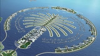 The Palm Island Dubai UAE  Megastructure Development [upl. by Atsillak564]