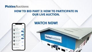 How to Bid Part 3 How to participate in our LIVE auction [upl. by Lewison]