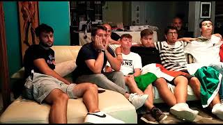 RIGORI ITALIA INGHILTERRA LIVE REACTION CAMPIONI D’EUROPA🇮🇹🇮🇹🇮🇹🇮🇹 [upl. by Kin]