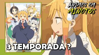 3 Temporada de KOBAYASHISAN CHI NO MAID DRAGON  QUANDO VAI LANÇAR [upl. by Ethel61]