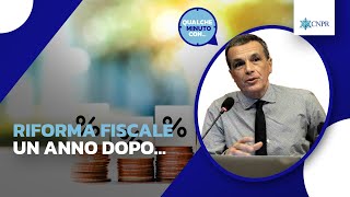 Alessandro Pratesi  Riforma fiscale un anno dopo… [upl. by Annodam656]