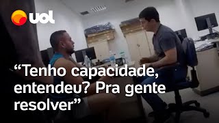 Traficante tenta subornar delegado após ser preso no Rio Combinado não sai caro veja vídeo [upl. by Ymas]