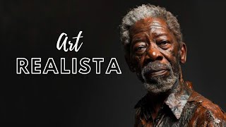 Aprofundando o Retrato de Morgan Freeman Parte 3 [upl. by Ahseekat]