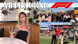 MELBOURNE VLOG  F1 Australian Grand Prix Clubbing amp Food  THERESATRENDS [upl. by Nailimixam]