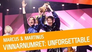 VINNARNUMRET REPRIS Marcus amp Martinus  Unforgettable [upl. by Borszcz]