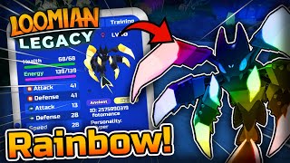 Consigue TERIDESCENT RAINBOW No Boost GRATIS Loomian Legacy Español  Roblox [upl. by Adnohsad]