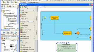 Link Requirements to BPMN Business Process Diagram [upl. by Llenrad]