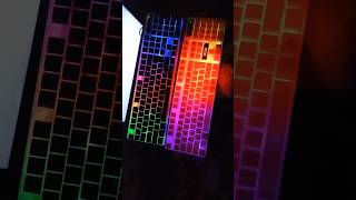 Sycat Pink keyboard with RGB LED Backlight [upl. by Nana743]