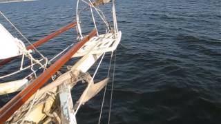 Dreadnought 32 Idle Queeen Sailing on Narragansett Bay [upl. by Kristos]