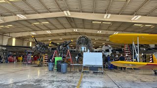 Crawl Through a B17 Flying Fortress “Sentimental Journey” Commemorative Air Force Arizona Wing [upl. by Vitia667]