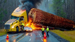 Dangerous Idiots Truck amp Heavy Equipment Fails Compilation  Extreme Truck Idiots at Work 5 [upl. by Marva]