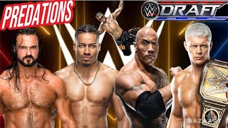 My predictions for the 2024 WWE d͟r͟a͟f͟t͟ [upl. by Uel]