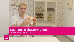 Patellaspitzensyndrom  Ursache Therapie und Hilfsmittel bei Knieschmerzen [upl. by Rickert]