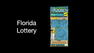 2000000 100X Cashword  Florida Lottery 10 December 2023 Dont Play This TicketYet [upl. by Aknaib]