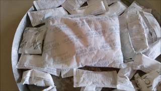 How to recharge and reuse silica gel packets [upl. by Harret157]