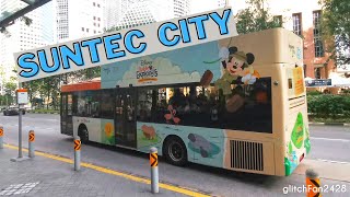 Buses at Suntec City Singapore 2020 [upl. by Ainyt]