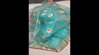 Pure Kataan Chanderi Silk Sarees Buy Online [upl. by Llewop]