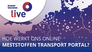 Hoe werkt ons Meststoffen Transport Portal  Online Transportplanning  NijhofWassink LIVE [upl. by Platus]