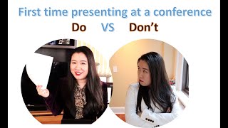 First time presenting at a conference Do VS Dont [upl. by Atcele991]