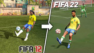 FIFA 11  FIFA 22 Practice Arena Evolution [upl. by Kolosick]