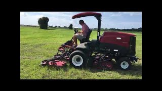 Repairing Rear Roller  Toro 4500D Groundsmaster  Sidewinder [upl. by Nic]