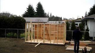 Yardmaster Metal Shed Instructions Part 3 Walls Doors and Completion [upl. by Teece]