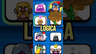 EMOTES DE CLASH ROYALE CON LÓGICA clashroyale humor entertainment viral [upl. by Jeunesse]