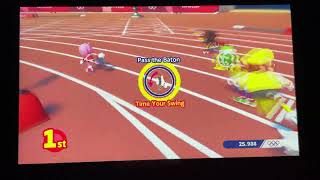 Mario amp Sonic Tokyo 2020 4x100m Relay Team Tails [upl. by Joon79]