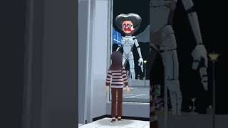 Robot tamaki mengejar mio di umart disakura school simulator II shorts [upl. by Dyolf]