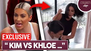 Family Feud Kim and Khloe Kardashian Clash in a Battle of Words and Accusations” [upl. by Anoj11]