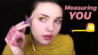 ASMR MEASURING YOU • Writing Sounds amp Personal Attention [upl. by Keen]