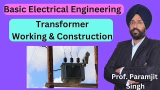 Transformer Transformer Working  Transformer Construction  SSC JE Electrical in Hindi [upl. by Krefetz]