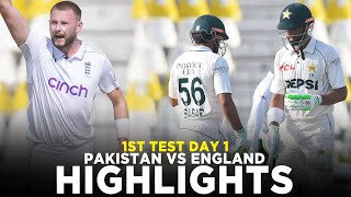 Full Highlights  Pakistan vs England  1st Test Day 1 2024  PCB  M3G1K [upl. by Alisun]