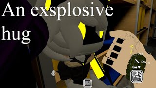 An explosive hug  Murder Drones Vr [upl. by Mirak270]