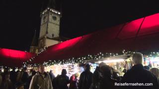 Tschechien Adventszeit in Prag Nacht by Reisefernsehencom  Reisevideo  travel video [upl. by Rezeile]