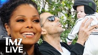 Janet Jackson Splits Baby Time  TMZ Live [upl. by Ozzie543]