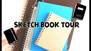 Sketchbook Tour 2015 to 2017  Doodles by Sarah [upl. by Simons]