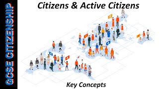 GCSE Citizenship  What is the difference between a citizen amp an active Citizen [upl. by Star855]