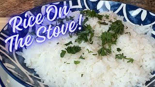 How To Cook The Perfect Rice On Stove Top [upl. by Nawad761]