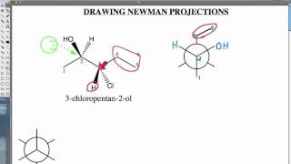 Drawing newman projections [upl. by Bill]