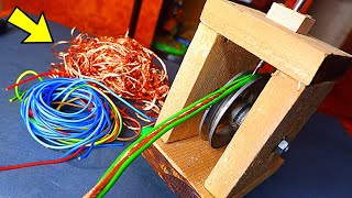 The best Tool for Stripping Copper Wires [upl. by Ylrebme51]