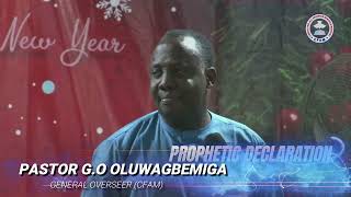 PROPHETIC DECLARATION 5 BY PASTOR GO OLUGBEMIGA [upl. by Nyrehtak]