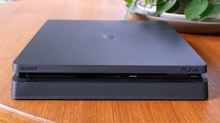 Sony PlayStation 4 Slim Unboxing Setup and Impressions [upl. by Tnias]