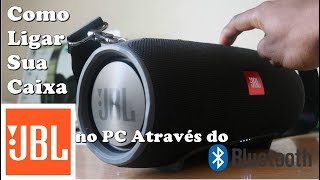 Como Ligar a Caixa JBL Através do Bluetooth no Seu PC [upl. by Bettencourt]