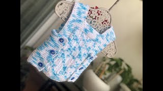 Knitting baby half sweater 1 yr  Latest Hindi Video  बुनाई डिजाईन वीडियो [upl. by Dahle]