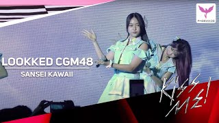 Lookked CGM48 Fancam  SANSEI KAWAII  BNK48 16th Kiss Me First Perf [upl. by Ronda]