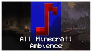 All Minecraft Ambient Noises 116 [upl. by Airdnola]