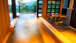 Gekkoju Japans Luxury Onsen Ryokan with Private Large Hot Spring OpenAir Bath [upl. by Matusow]