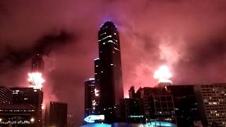 2018 New Year Fireworks Melbourne [upl. by Gut]